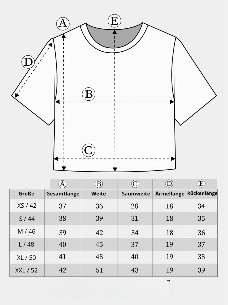 Top corto de manga corta