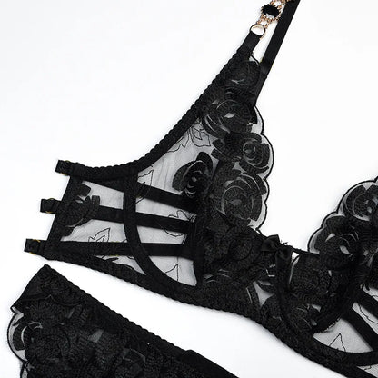 Alexa | Conjunto de lencería de 3 piezas